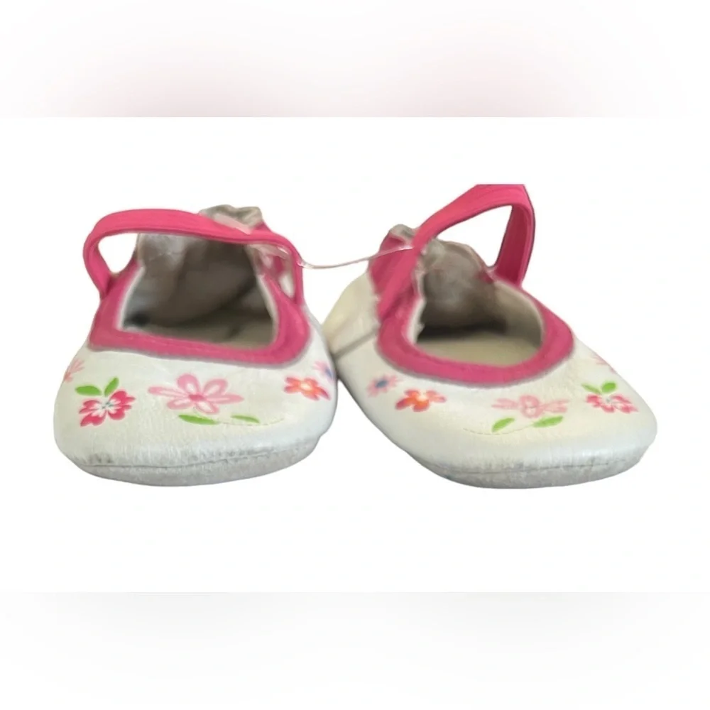 2 pairs koala kids soft sole crib shoes baby girl Sz 3